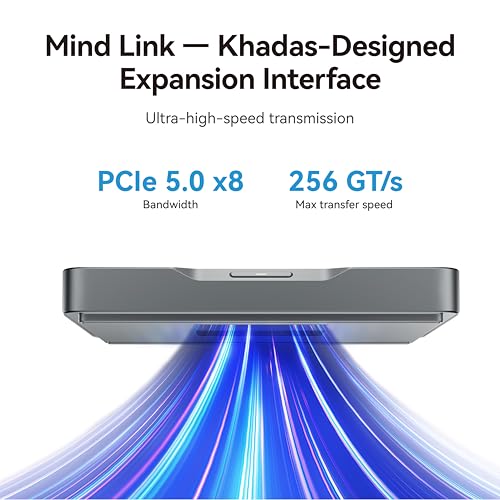 Khadas Mind 2 Mini PC - Intel Core Ultra 5 125H (14 Cores, 18 Threads, up to 4.5GHz) - 16GB LPDDR5+512GB SSD Portable Desktop PC with HD Graphics and AI Creation | BT 5.3 | 4K/8K UHD | Windows 11 Home - Image 4