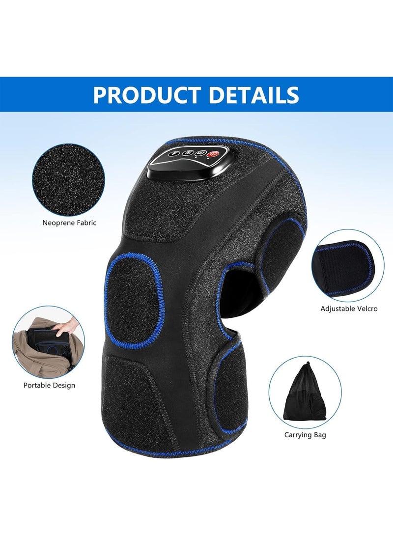 Knee Massager with Heat, Air Compression Knee Brace for Joint Pain & Recovery - Image 3