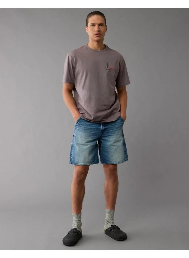 امريكان ايجل Logo Crew Neck T-Shirt