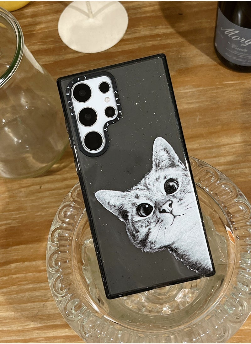 Casetify - Samsung Galaxy S23 Ultra Curious Cat Case - Image 1