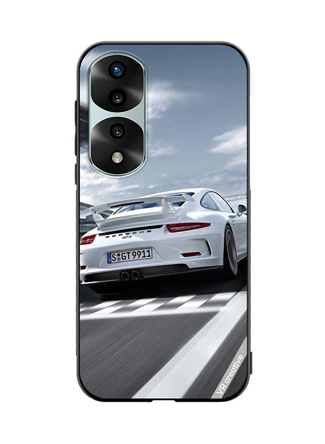 VR CREATIVE Protective Case Cover For Honor 70 Pro Porsche 911 Design Multicolour - Image 1