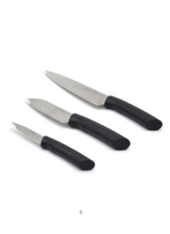 Prestige Prestige 3Pc Knife Set - Stainless Steel Blades - Essential Kitchen Knives for Precision Cutting and Chopping  - Image 1