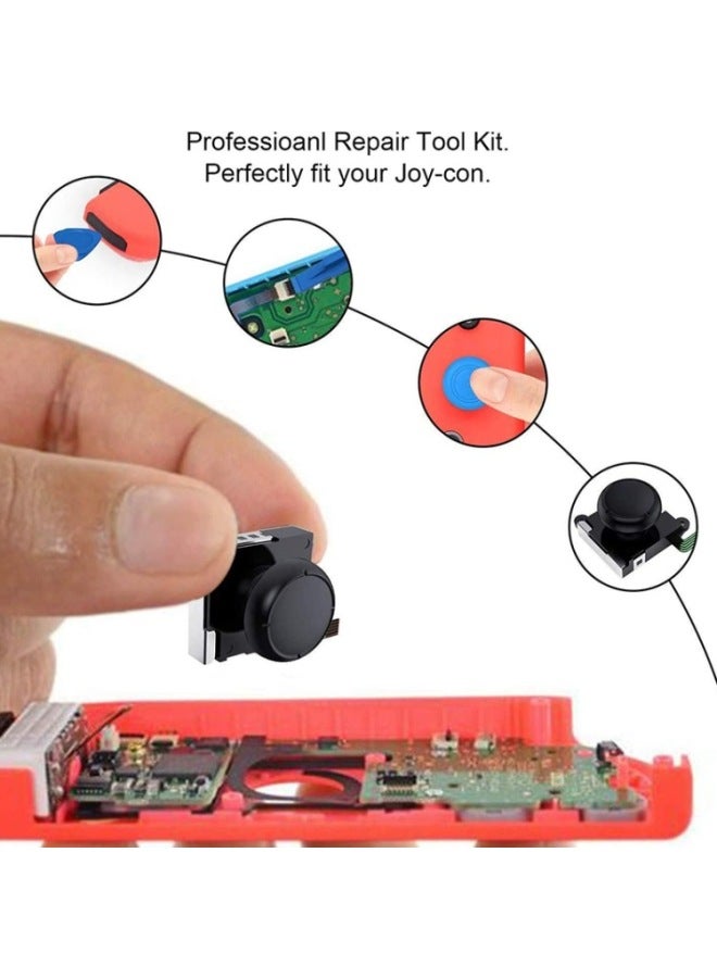 عام For Nintend Switch Joycon Handle Rocker Repair Tool-Color:9 In 1 Kit - Image 4