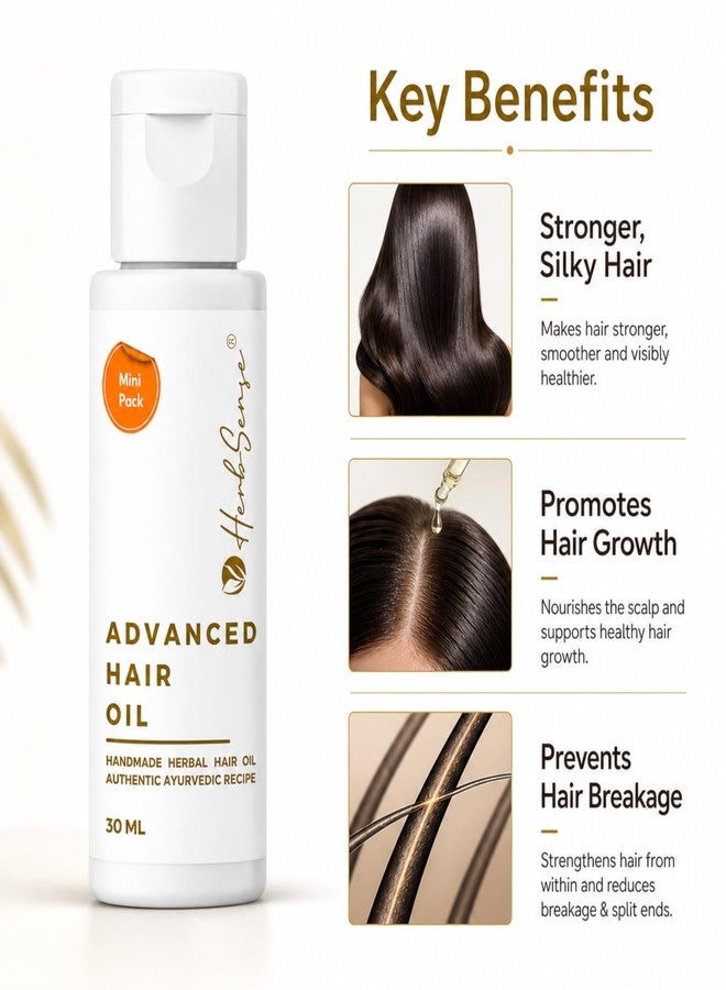 Herbsense Mini Oils Combo Pack- Wood Cold Pressed Oils For Skin & Hair - Contains Pure Almond Oil, Coconut Oil, Hair Oil & Neem Oil, Mini Oil Shots Pack of 4 (Each 50ml, 50ml x 4) - Image 5