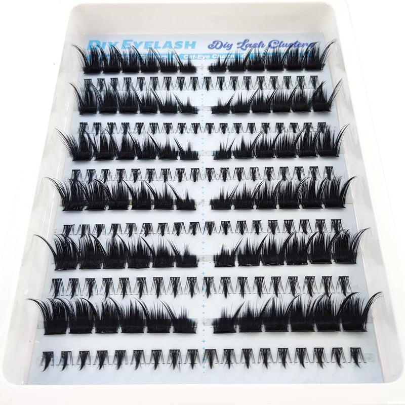 DIY eyelash bundle and mascara kit - cat eye charm, easy to use mascara, natural and reusable false eyelashes (JCX-26) - Image 3