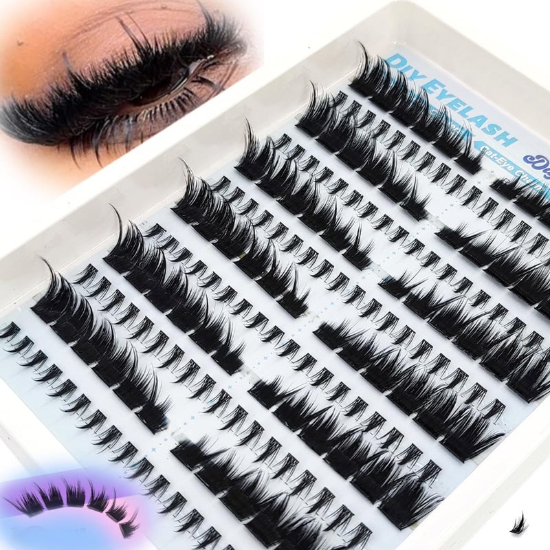 DIY eyelash bundle and mascara kit - cat eye charm, easy to use mascara, natural and reusable false eyelashes (JCX-26) - Image 1