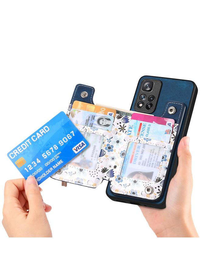 S-TOP Case For Redmi Note 9 5G Retro Painted Zipper Wallet Back Phone Case - Image 4