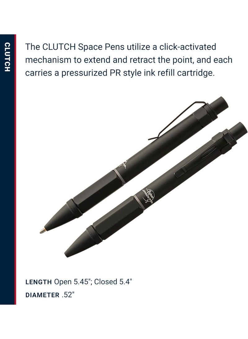 Fisher Space Pen Clutch Space Pen, Ballpoint, Black Ink, Pocket Clip, Gift Box - Image 2