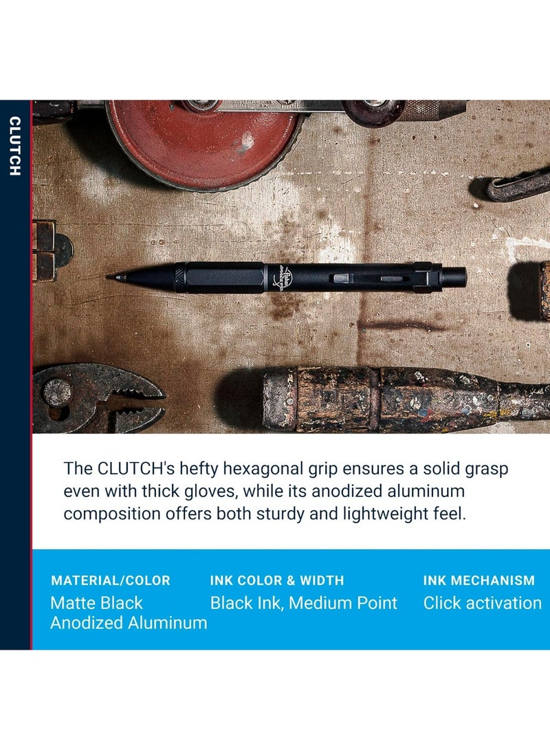 Fisher Space Pen Clutch Space Pen, Ballpoint, Black Ink, Pocket Clip, Gift Box - Image 4