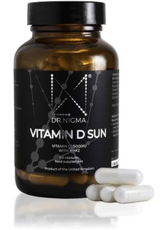 Dr. Nigma Vitamin D Sun 5000 Iu With K1 K2 60 Caps 