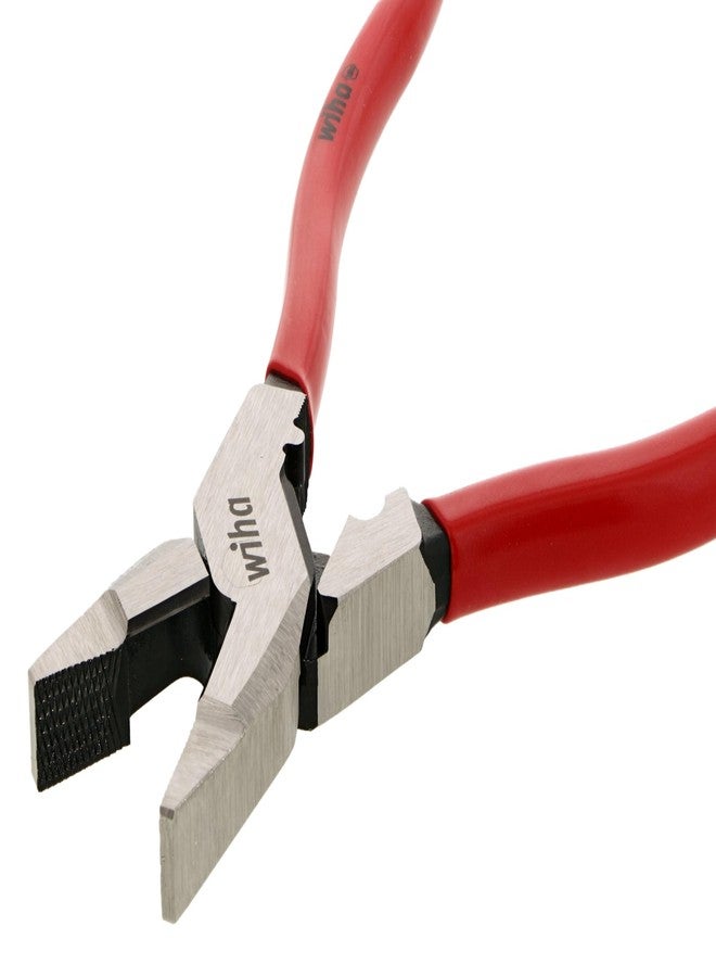 ويها كماشة Wiha 32624 Classic Grip NE Style Lineman's Pliers with Crimpers مقاس 9.5 بوصة - Image 3