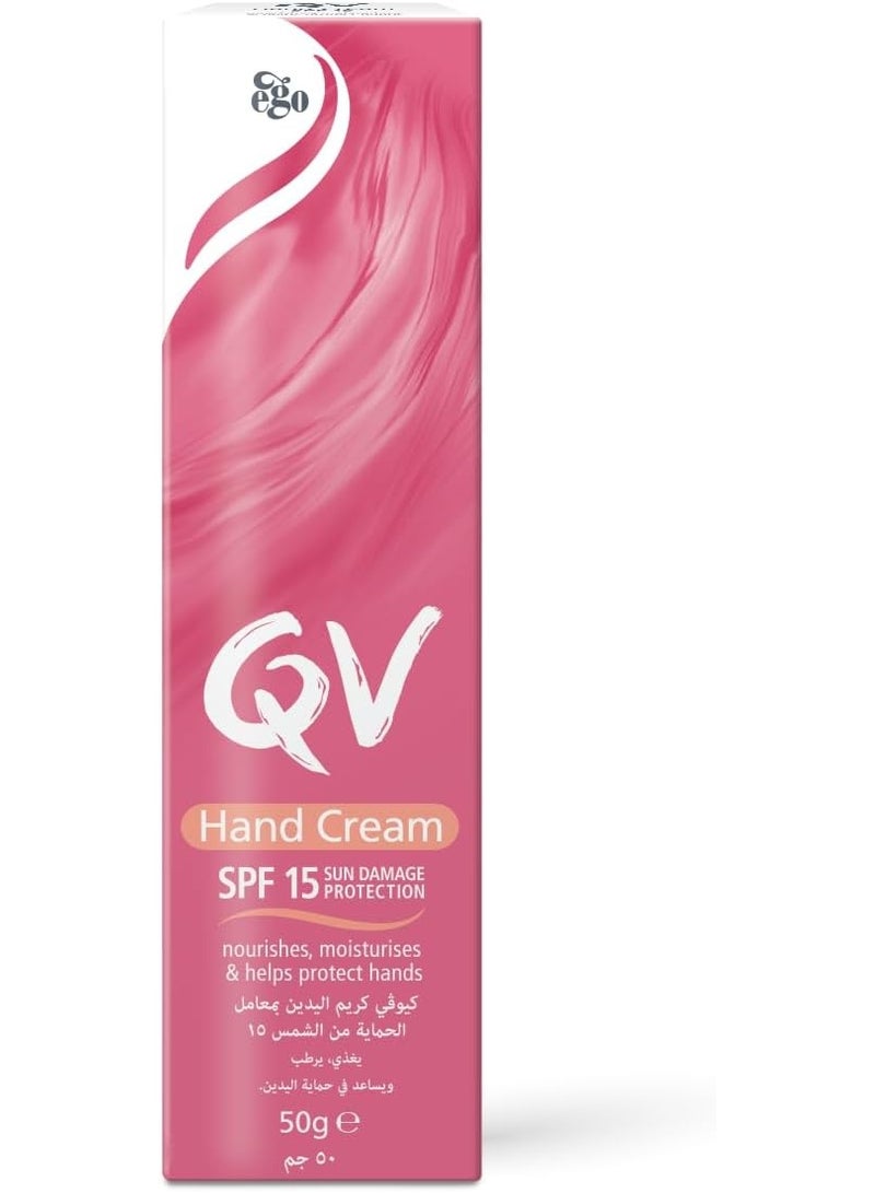 QVWi QV Hand Cream with SPF 15, 50g - Image 1