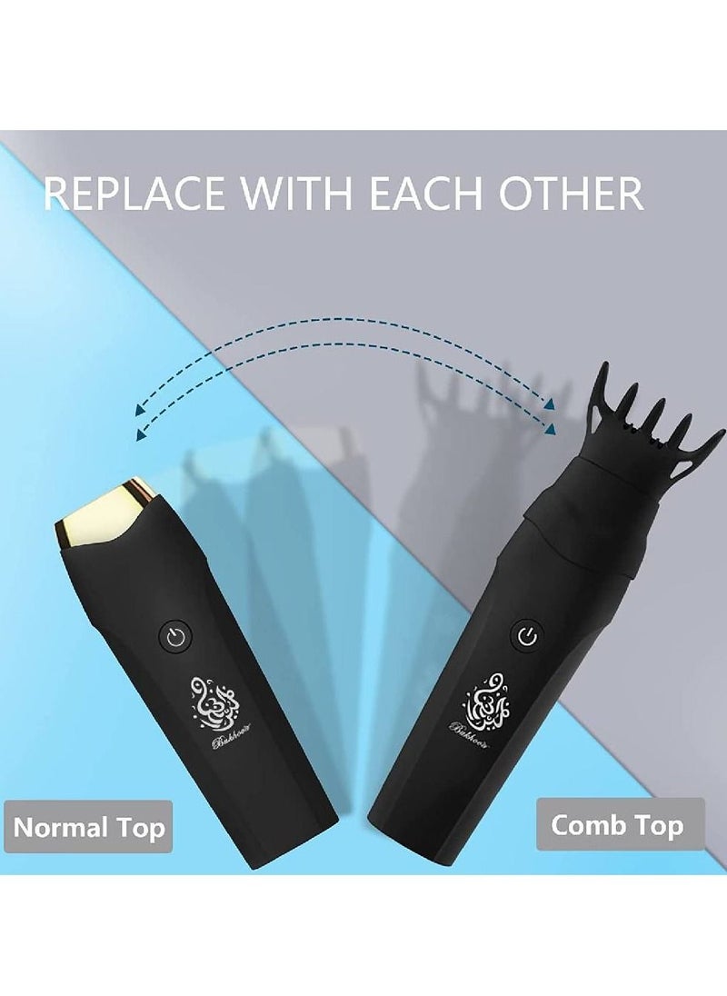 Bakhoor Electric Comb Bakhoor Incense Burner Arabic Aroma Diffuser Rechargeable Portable Mini USB Power for Home Office & Car  - Image 2