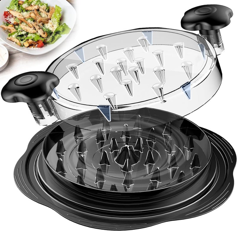 TORIOX Chicken Shredder,Visible Chicken Breast Shredder Tool Twist with Large Meat Shredder Machine - Ergonomic Handle, Dishwasher Safe, Anti-Slip, Heat Resistant, BPA Free - Image 1