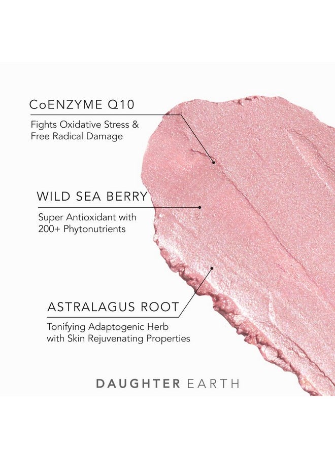 DAUGHTER EARTH Glow Goddess Illuminator | Vegan Vitamin E Natural Blush For Women | Highlighter Balm For Glowing & Radiant Skin | Lightweight With Subtle Look | Glow From Within | Dab & Blend  - Image 2