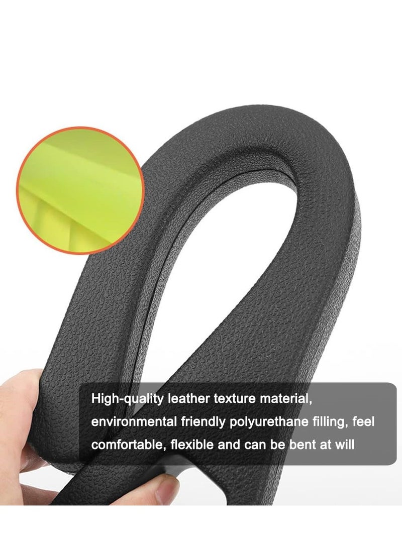 SYOSI 2PCS Car Seat Gap Filler, Car Seat Gap Plug, Prevents Dropping Pocket Valuabes in Gap Between Seat and Console, Practical Car Seat Gap Organiser, Wipeable Waterproof - Image 5