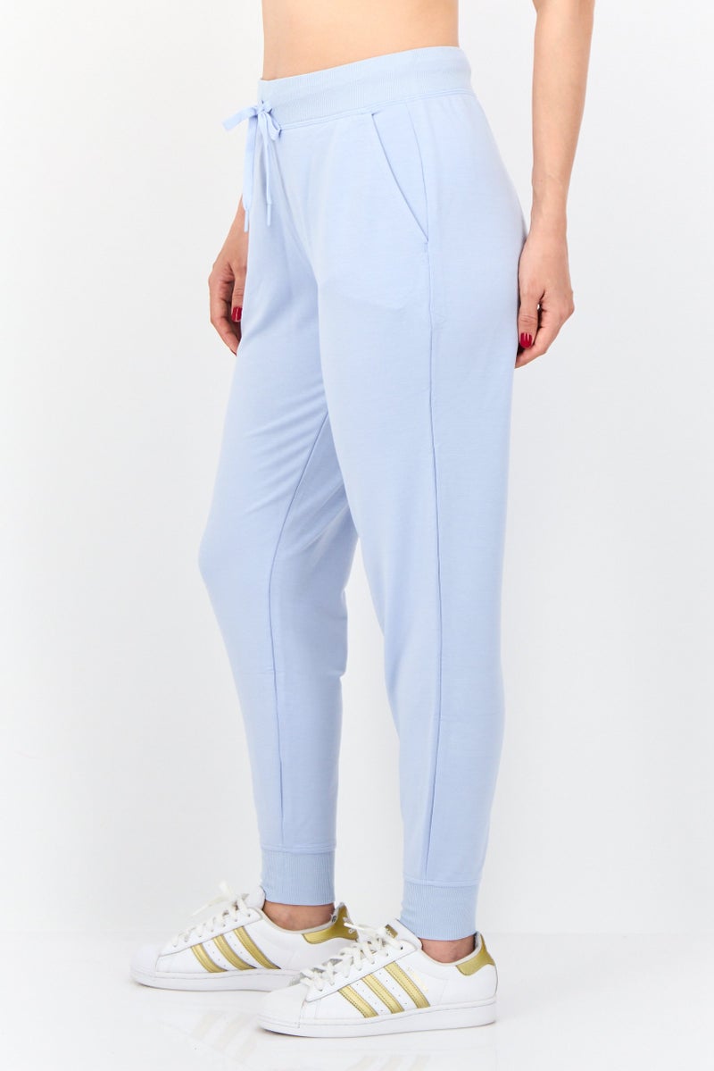 SKECHERS Women Sportswear Fit Outdoor Sweatpants Pants, Slate Blue - Image 2