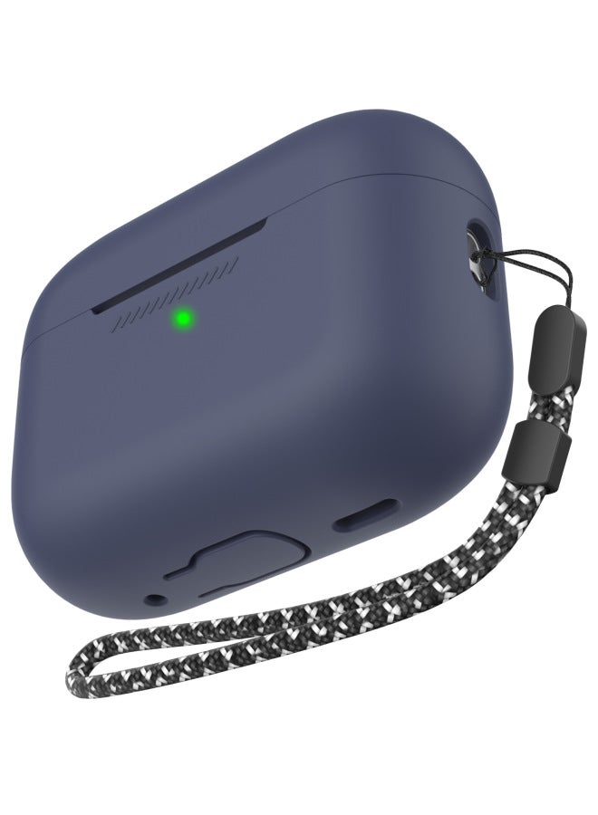 أهاستايل مناسب لـ Apple Airpods Pro 2 - غطاء سيليكون واقي عالمي مع سدادة غبار لكل من Lightning وType-C - Image 1