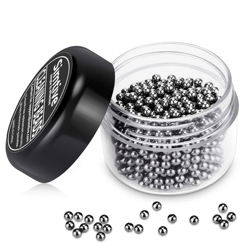 Simtive 1000 PCS Decanter Cleaning Beads, Cleaner for Wine Decanter, Carafe and Vase, 304 Stainless Steel Cleaning balls - Image 1