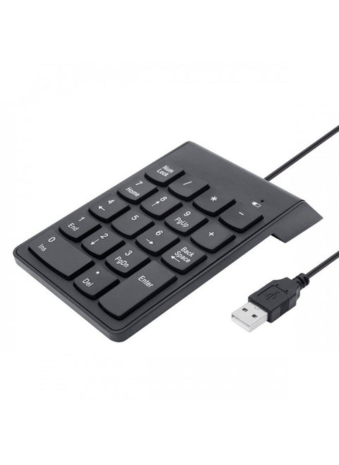 Kadaon Numeric Keypad,USB Numeric Keypad, USB 18 Key Number Numeric Keypad Keyboard for Laptop/Notebook PC Computer