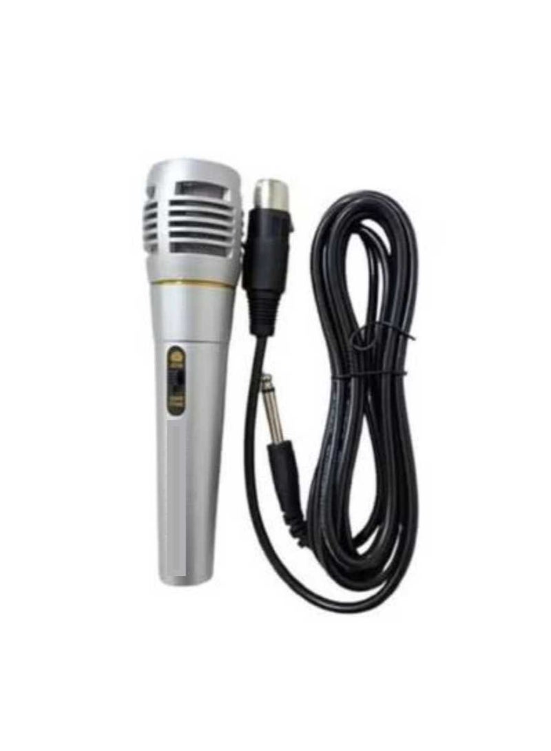 Handheld Wired Microphone 88-C34 White  - Image 1