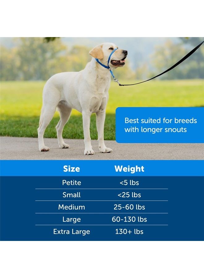 PetSafe Gentle Leader No-Pull Dog Headcollar - The Ultimate Solution to Pulling - Redirects Your Dog's Pulling For Easier Walks - Helps You Regain Control - Large, Black - Image 2