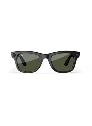 Ray Ban Wayfarer RW4006 Shiny Black Frames With G15 Green Classic Lenses Direct To Social 12MP Camera Open Ear Audio Five-Mic System AI Voice Control - view 2