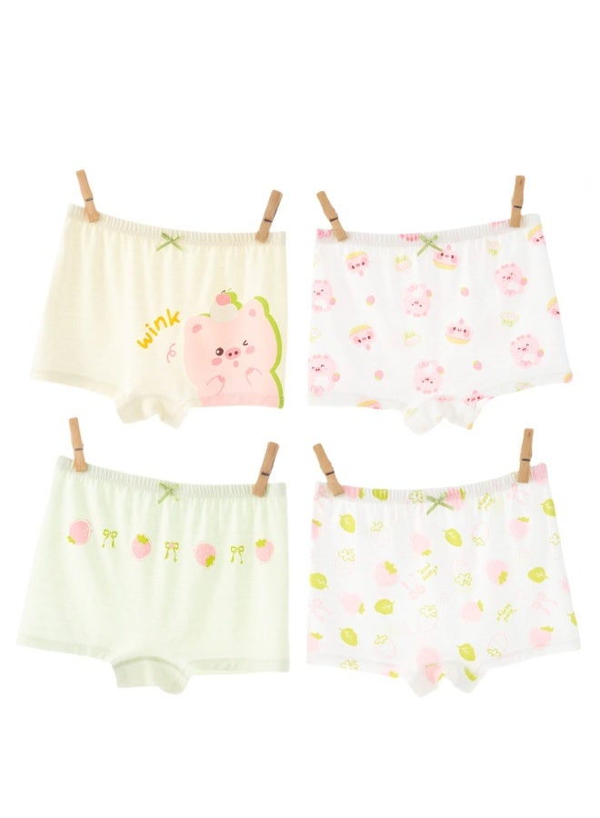 KUYING New Comfortable Skin friendly Breathable Underwear Set Of 4