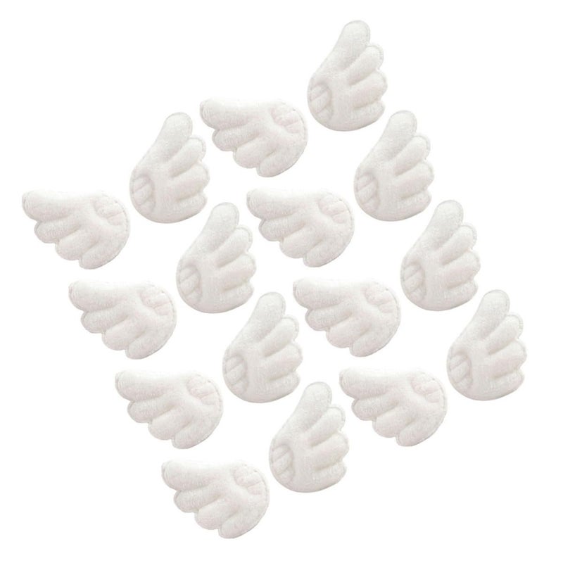 DOITOOL 15 Pairs Angel Wings Patches for White DIY Sewing Clothing Hat Decoration - Image 2