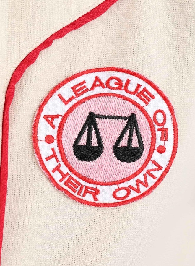 Fun Costumes A League of Their Own Jimmy Costume for Kids | Vintage Baseball Player Uniform | Rockford Peaches Costume - Multicolor - Large (12-14) - Image 5