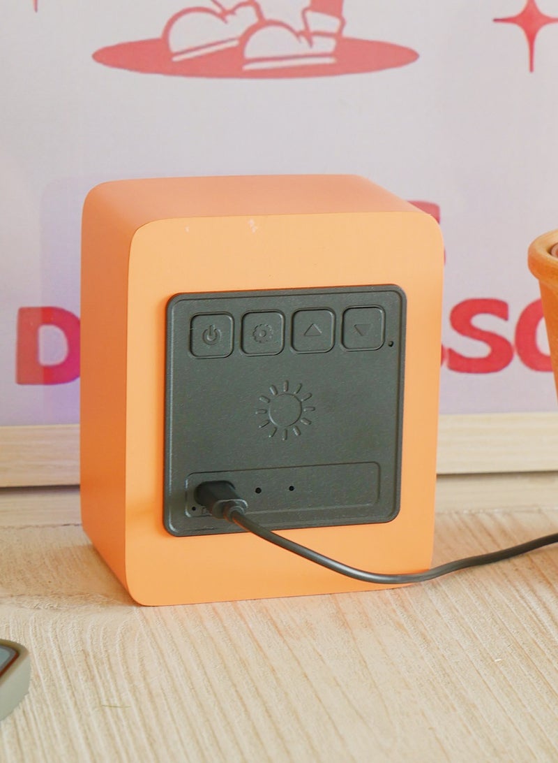 Steepletone Rise Play Digital Alarm Clock Bluetooth Speaker Customizable Display Temperature Reading Home Decor - Image 3