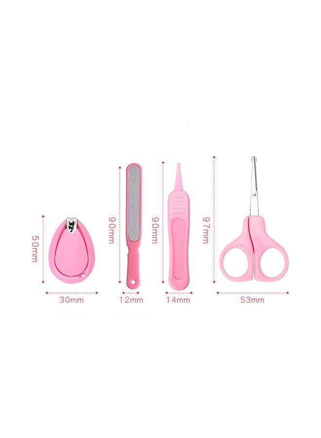 4-Piece 4-In-1 Baby Manicure Healthcare Kit - Image 2