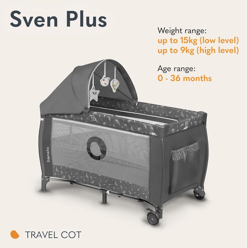 lionelo Baby crib Sven - Image 2