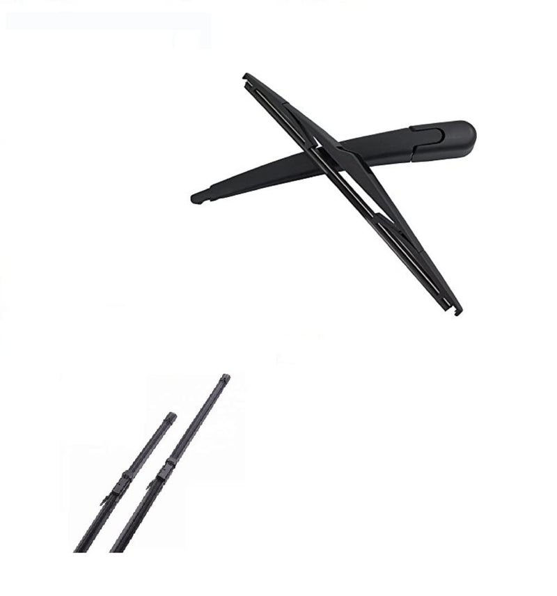 AutoClean Front Wiper Blade + Rear Wiper Arm with Blade Compatible With Punto (FRONT + REAR SET) - Image 1