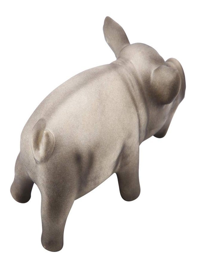 Ichiias Dog Chew Toy Cute Pig Grunting Squeak Latex Dog Puppy Toy(Black) - Image 5