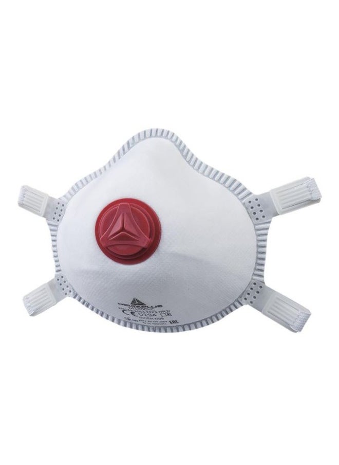 Deltaplus - Safety Dust Face Mask FFP3 with Valve M1300VC – High Filtration Respirator for Superior Protection from Virus, Dust & Pollution | Pack of 5 - Image 1