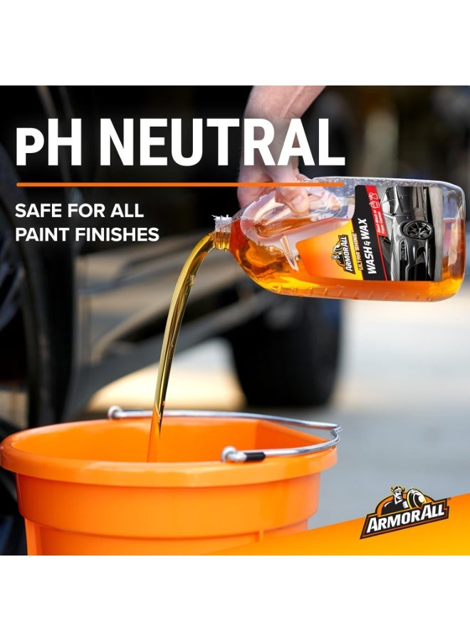 ARMOR ALL Ultra Shine Car Wash And Car Wax Cleaning Fluid For Cars Trucks Motorcycles 1.89 Liter - Image 3
