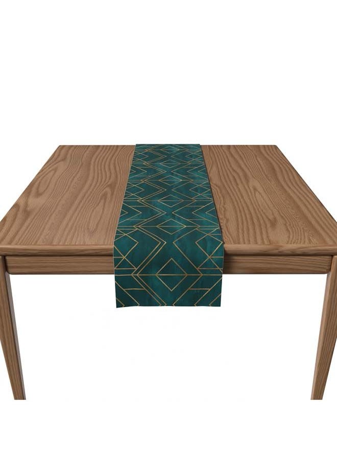 ART MOOD Golds Teal Runner  - Image 1