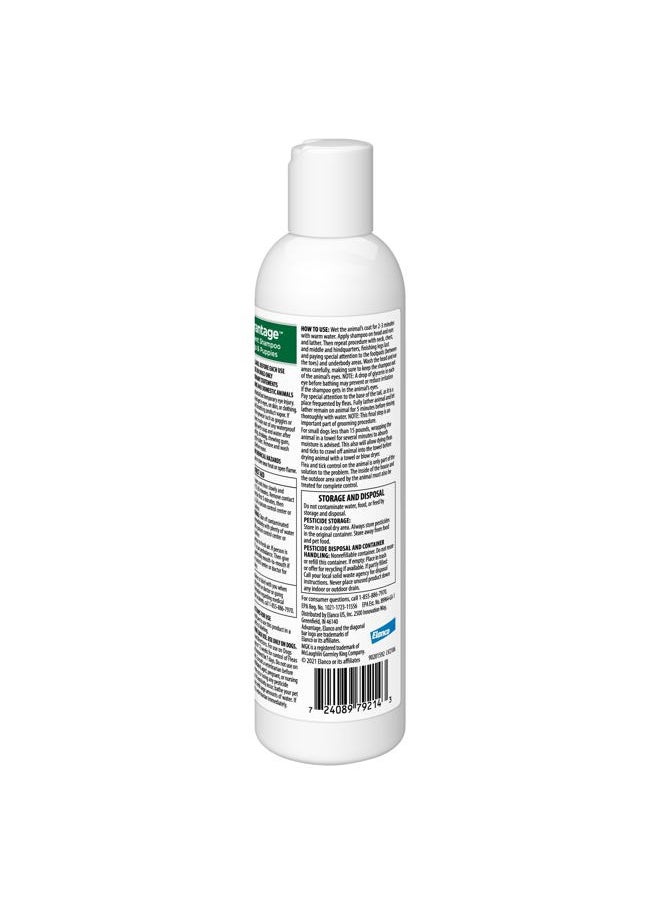 Advantage Dog Flea & Tick Shampoo for Puppies & Adult Dogs | Kills Fleas & Ticks | 8 oz.  - Image 2