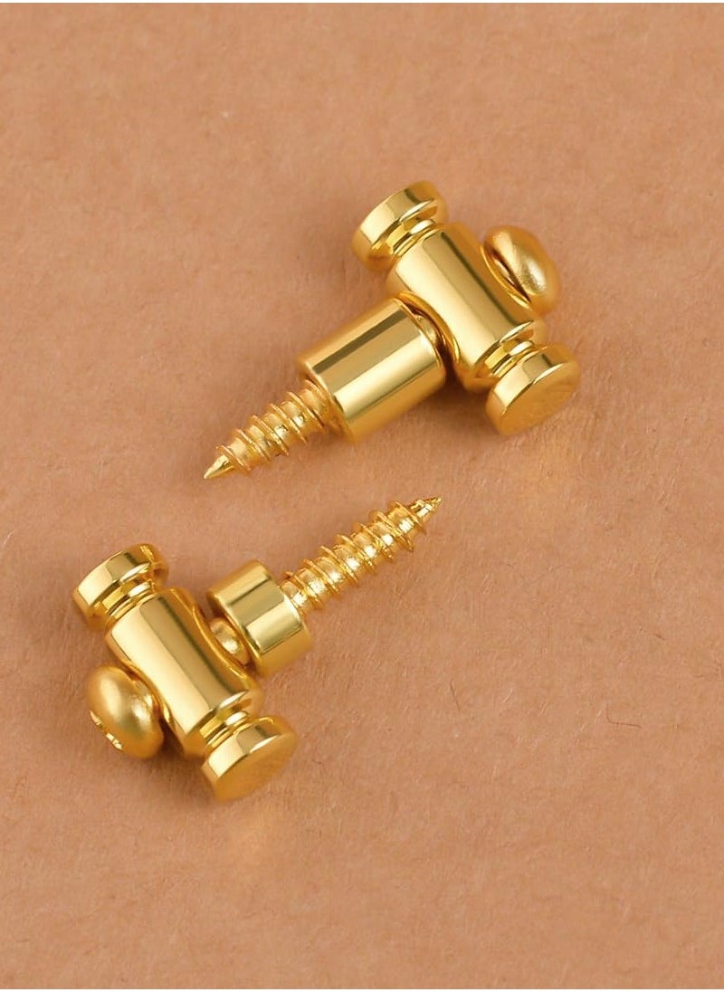 Bukela - Heavy-Duty Metal Guitar Roller String Retainers (2-Piece Set) - Precision String Guide & Trees Replacement for Electric Guitars | Musical Instrument Accessories - Image 1