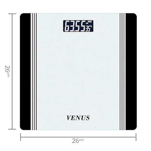 Venus (Made in India) Electronic Digital Personal Bathroom Weight Machine for Body Weight upto 180 kg Weighing Scale with 24 Months Warranty - Image 4