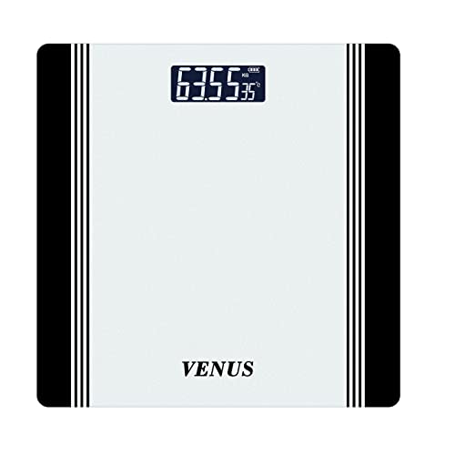 Venus (Made in India) Electronic Digital Personal Bathroom Weight Machine for Body Weight upto 180 kg Weighing Scale with 24 Months Warranty - Image 1