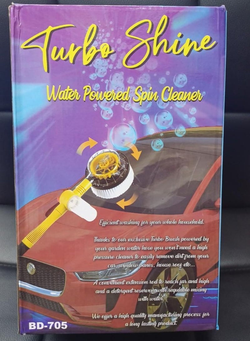 DubaiGallery Turbo Shine Water Powered Spin Cleaner