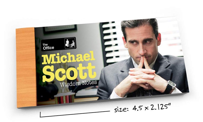 Papersalt The Office Merchandise Dwight Schrute and Michael Scott Wisdom Notes Funny Quotes from The Office TV Series, Set of 2 - Image 4