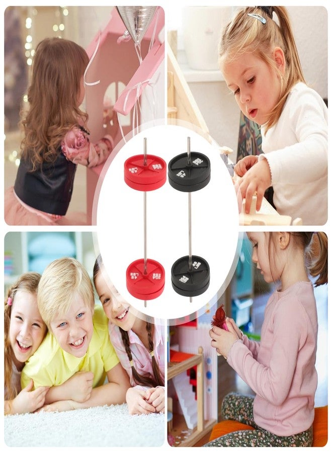 JOINPAYA 2pcs Miniature Dollhouse Gym Decoration: Lifelike Barbell Models, Cute Mini Barbell for Realistic Workout Scenes, Novelty Present, Assorted Colors - Image 3