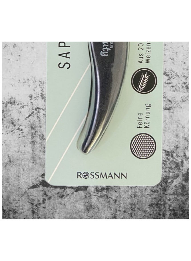 ROSSMANN - German Brand-Sapphire Folding Nail File – Compact and Eco-Friendly Nail Care Solution - Image 1