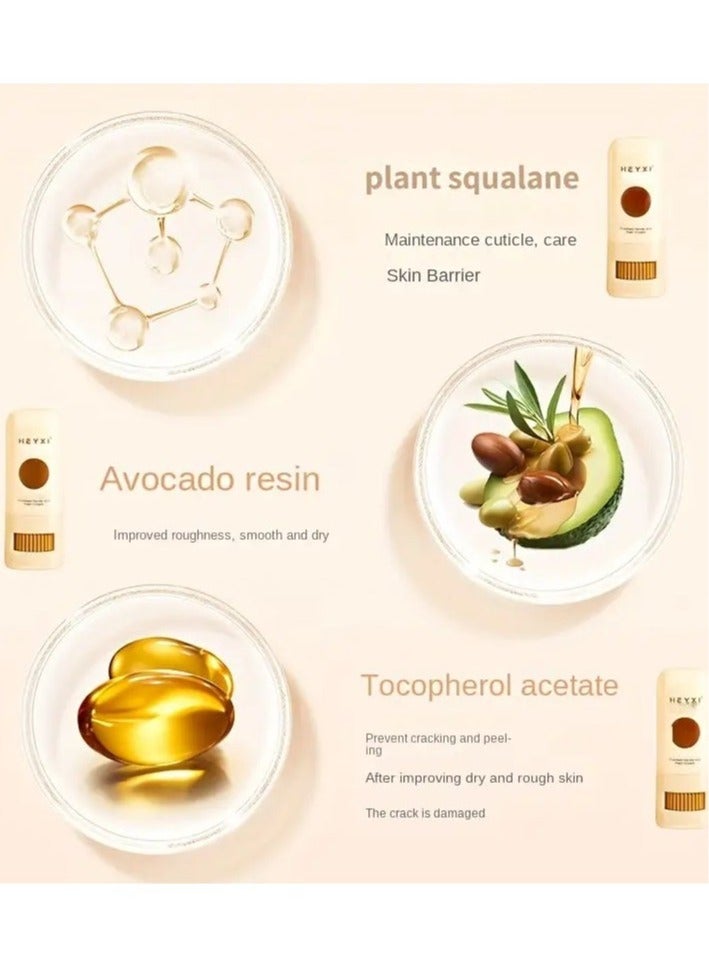 هايكسي كريم هيكسي المرطب للبشرة الجافة والمتشققة-المكونات النباتية مع الجلسرين وفيتامين ج ، تقشير البشرة الميتة ، ترطيب الكعب ، تركيبة غير دهنية لجميع أنواع البشرة - Image 3