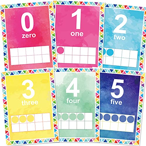 Fancy Land 0-30 Number Bulletin Board Set for Classroom Wall Number Cards for Kindergarten Primary School Decor Math Class Supplies - Image 2