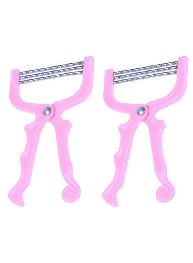 DOITOOL 2Pcs Manual Hair Plucker for Women Facial Hair Removal Tool for Chin Upper Lip Eyebrows and Cheeks Ideal for Smooth Skin - Image 1