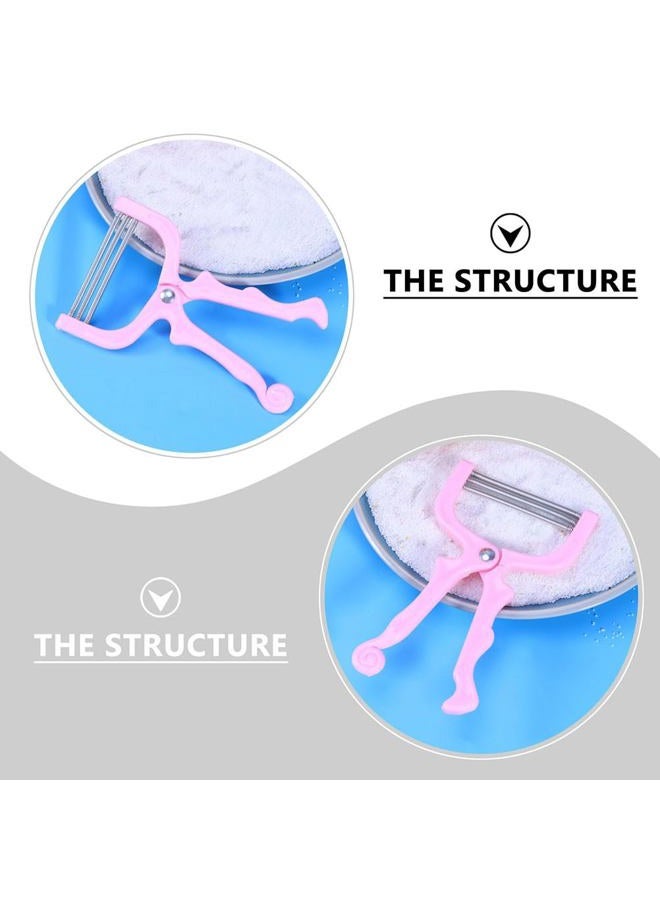 DOITOOL 2Pcs Manual Hair Plucker for Women Facial Hair Removal Tool for Chin Upper Lip Eyebrows and Cheeks Ideal for Smooth Skin - Image 4
